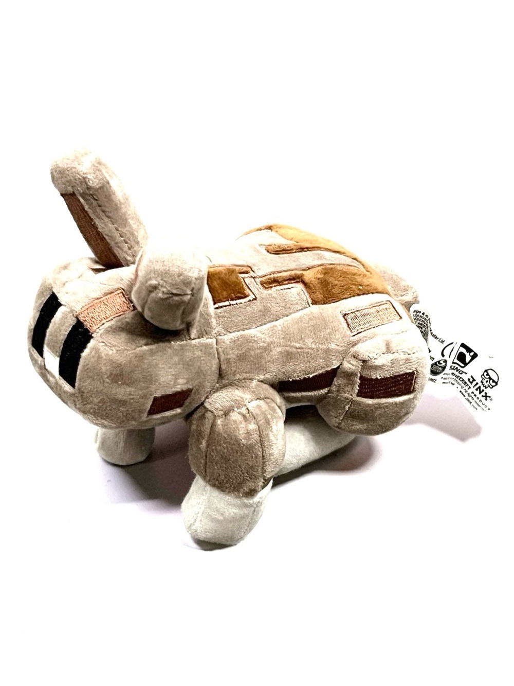 Minectaft 🐰 Rabbit Plush JINX Mojang Tan Brown Bunny Stuffed Animal